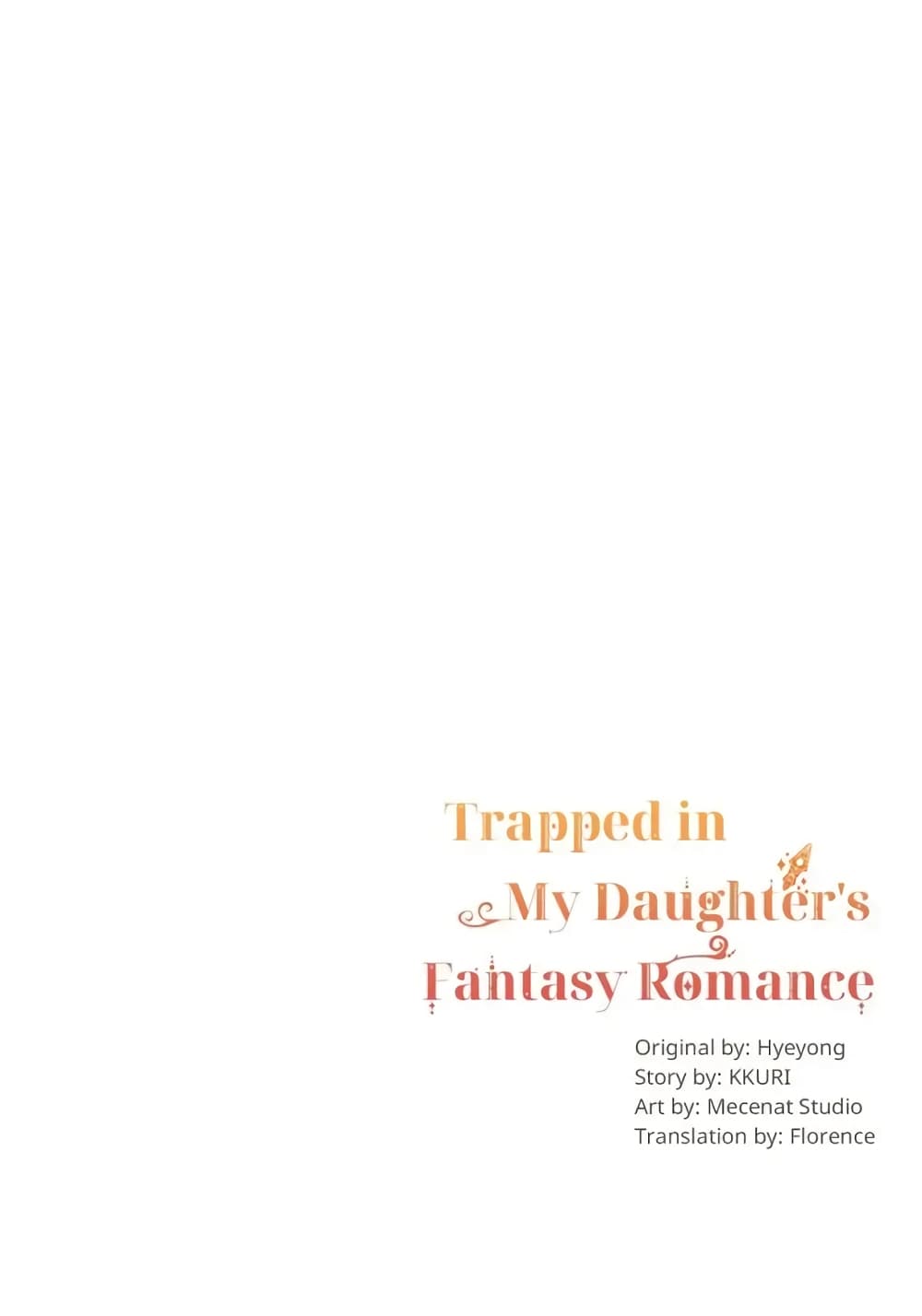 Trapped in My Daughter's Fantasy Romance 3-3