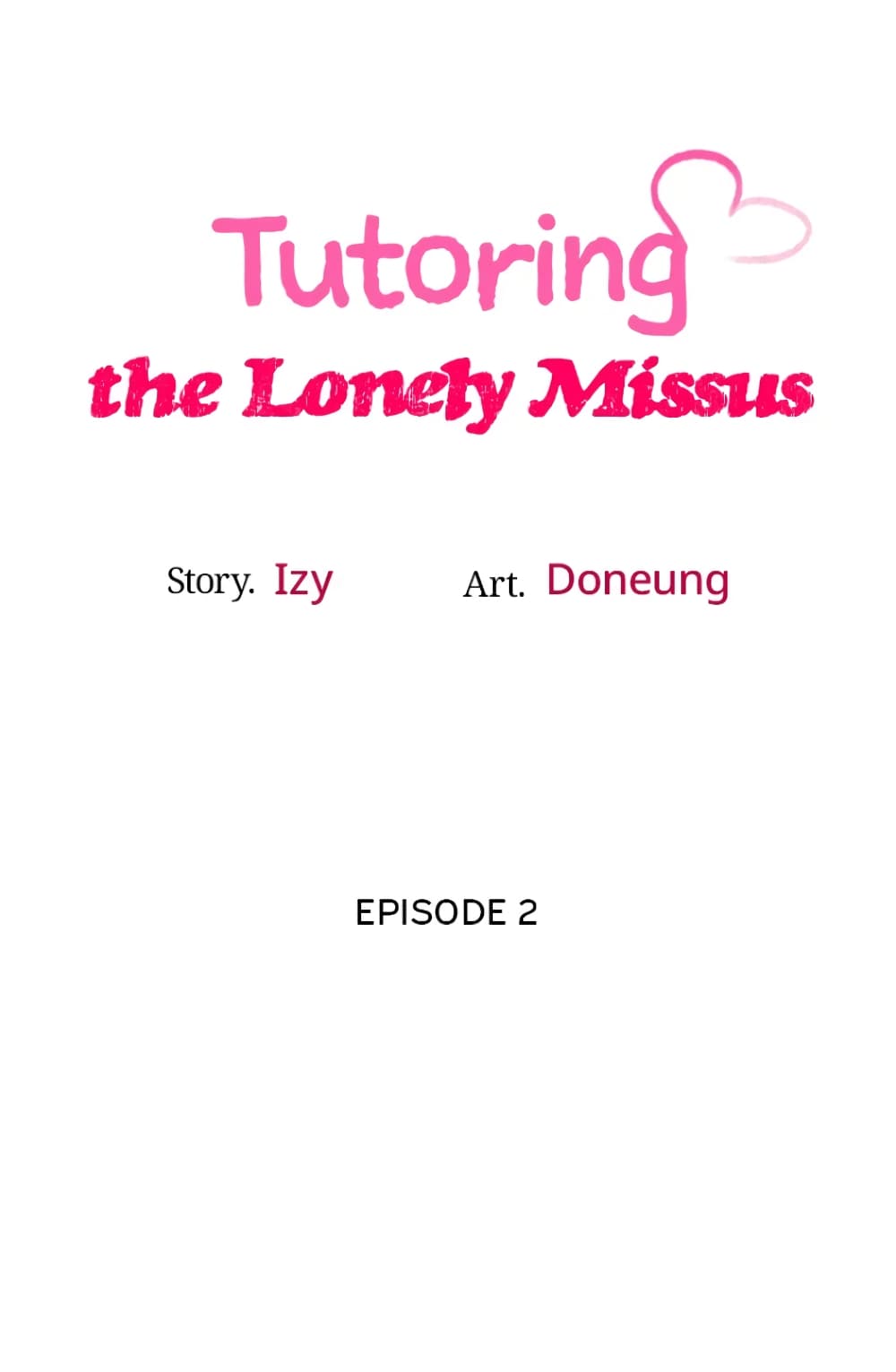 Tutoring the Lonely Missus 2-2