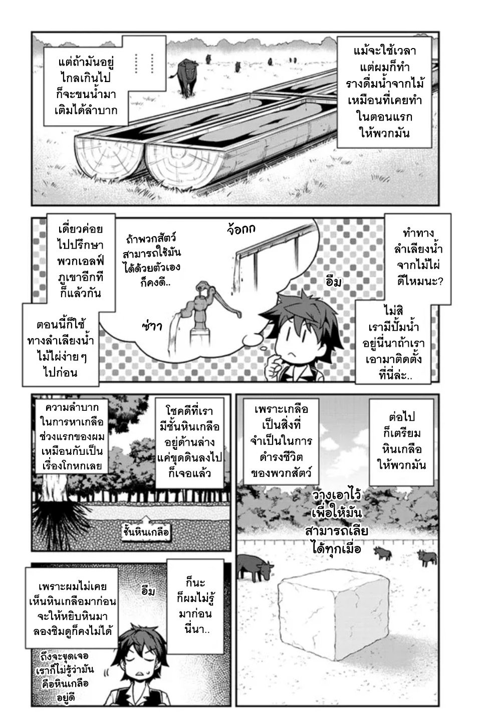 Isekai Nonbiri Nouka ชีวิตเกษตรตามใจ ในต่างโลก 212-งานในฤดูใบไม้ผลิและการขยายพื้นที่เลี้ยงสัตว์และอื่นๆ(ตอนที่ 1)