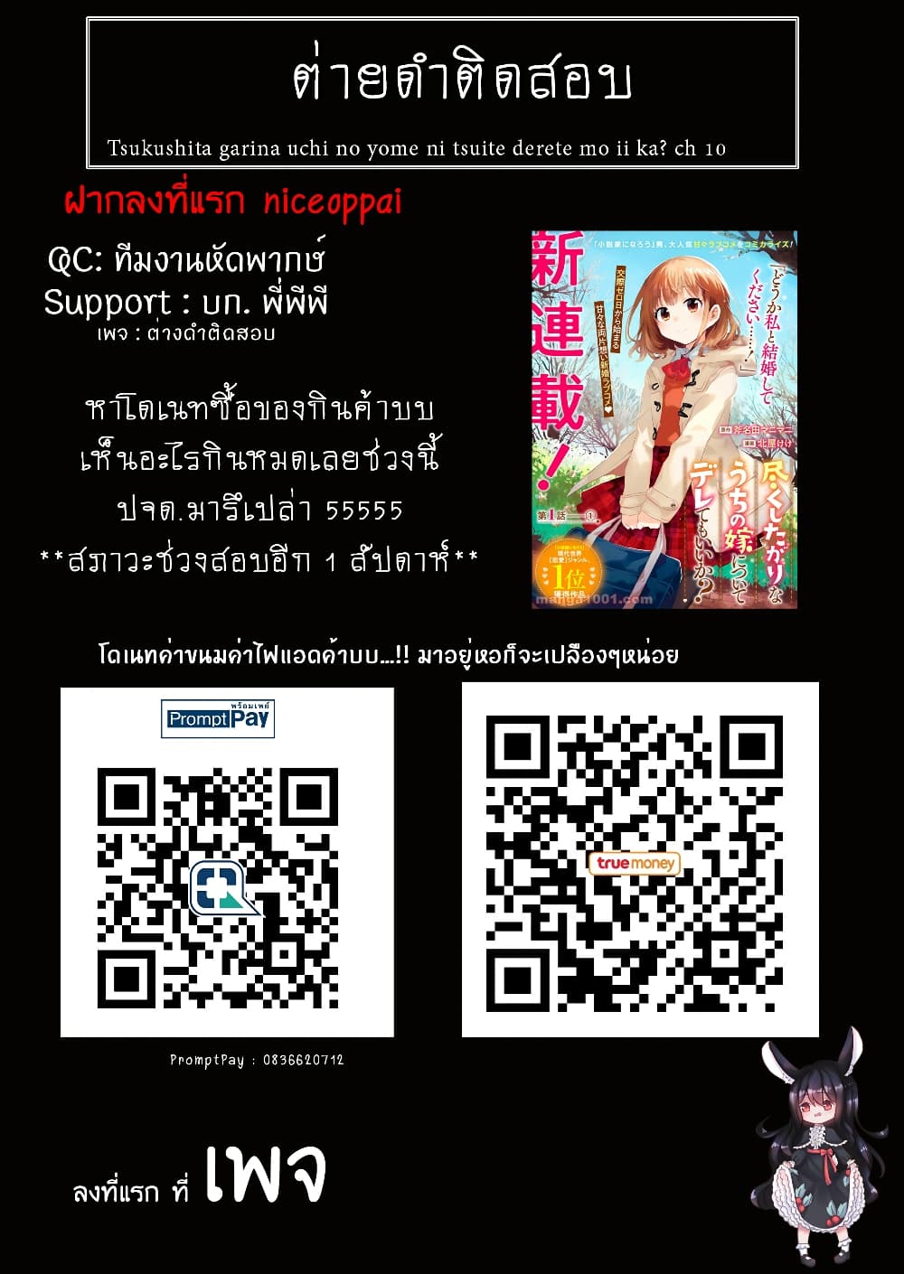 Tsukushita garina uchi no yome ni tsuite derete mo ii ka? ริโกะยอดเมีย 10-10