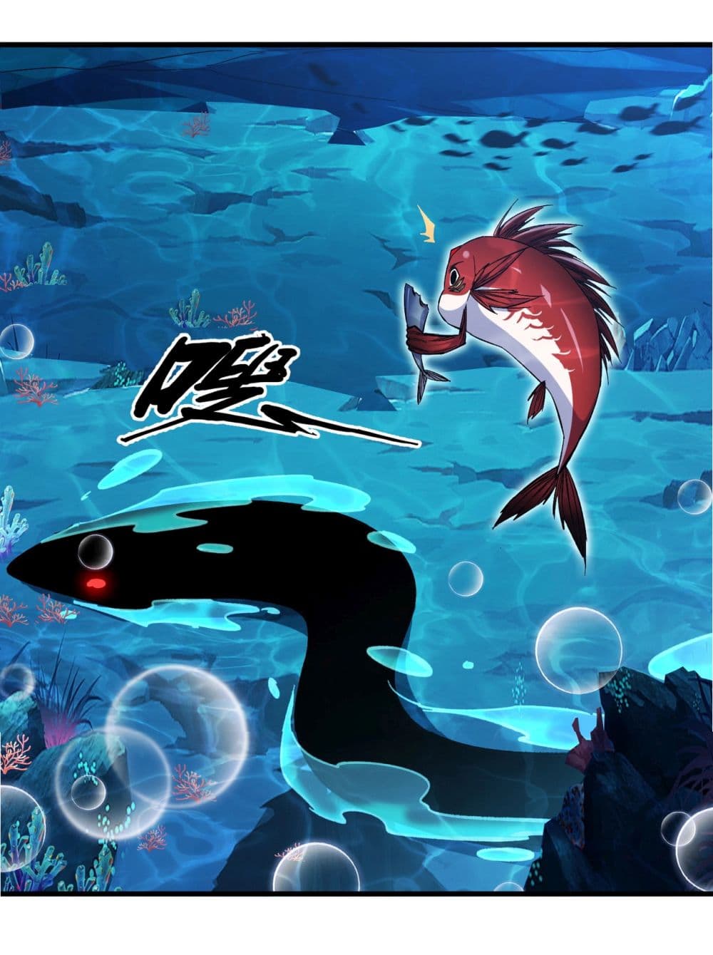 Start evolution from koi to dragon 8-8