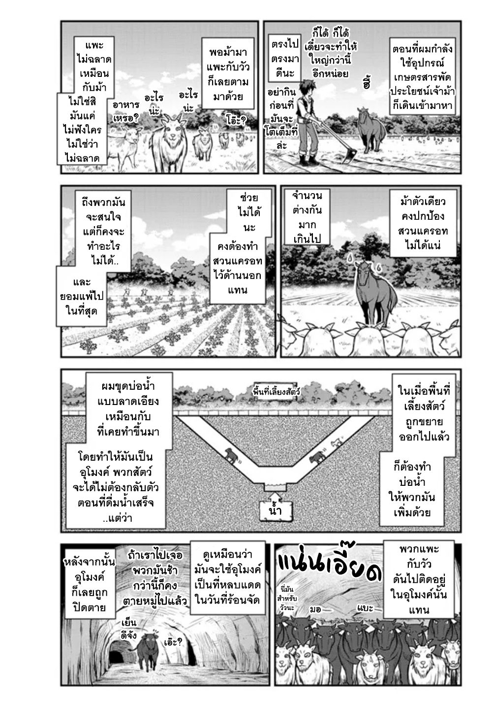Isekai Nonbiri Nouka ชีวิตเกษตรตามใจ ในต่างโลก 212-งานในฤดูใบไม้ผลิและการขยายพื้นที่เลี้ยงสัตว์และอื่นๆ(ตอนที่ 1)