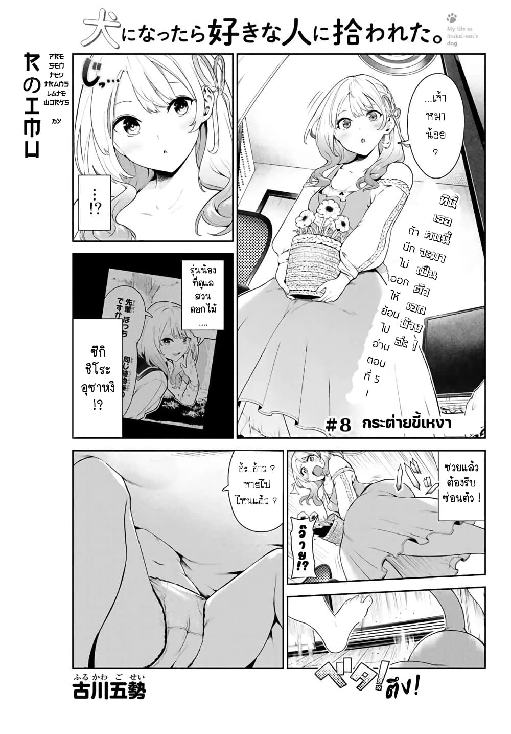 Inu ni Nattara Sukina Hito ni Hirowareta 8-กระต่ายขี้เหงา