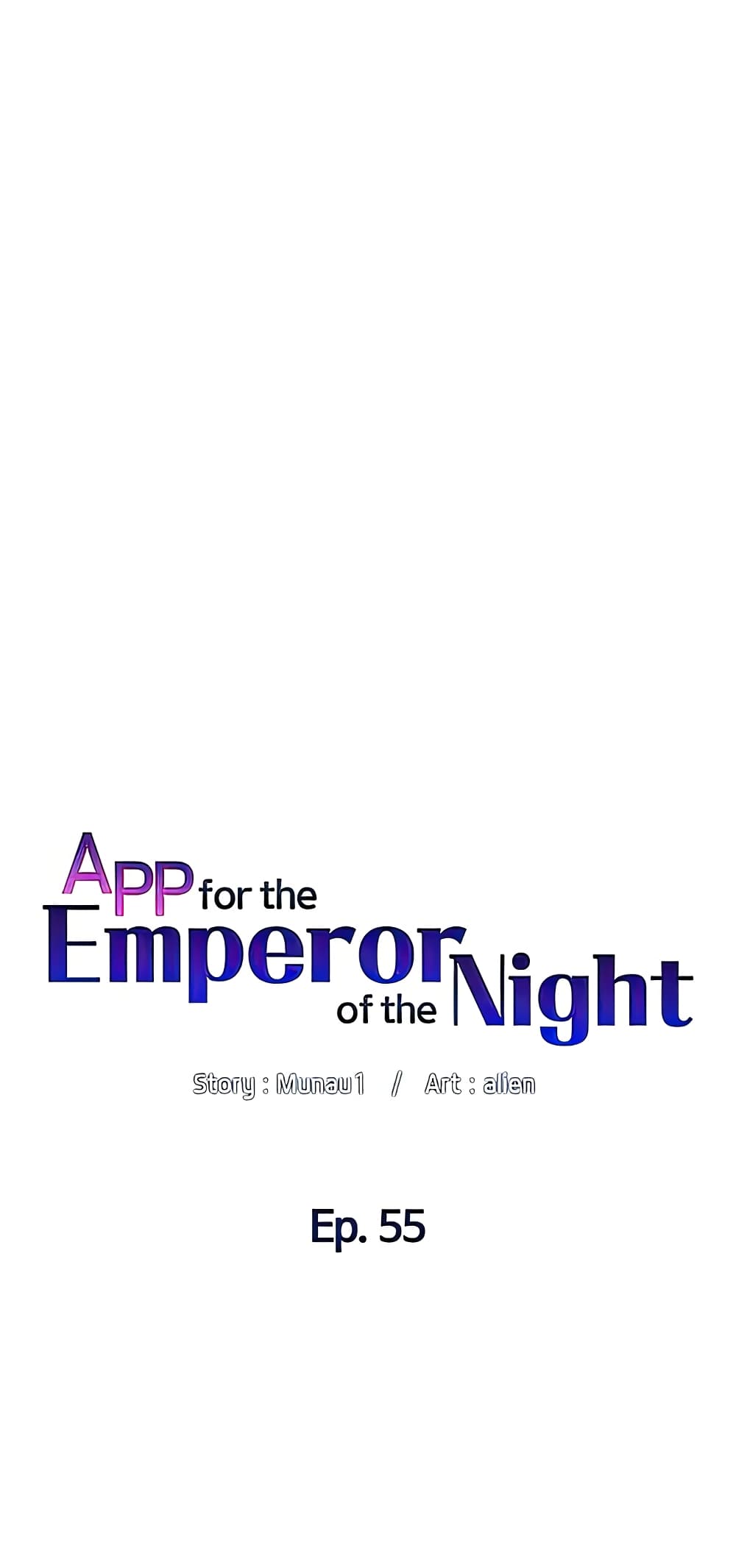 APP for the Emperor of the Night 55-55