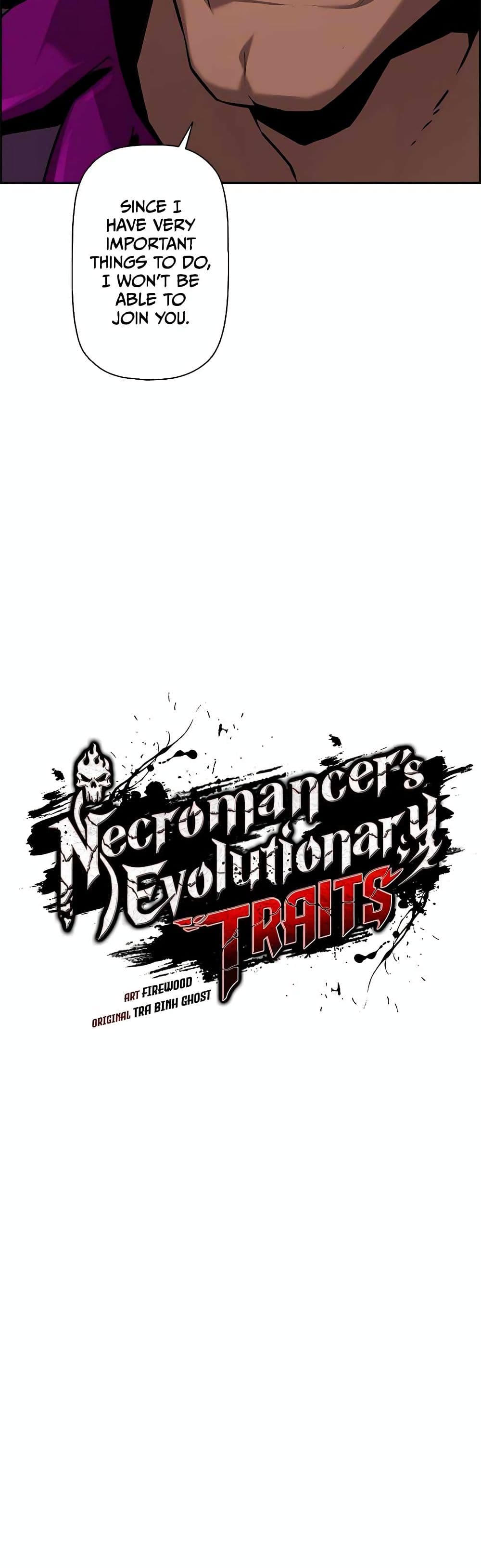Necromancer's Evolutionary Traits 32-32