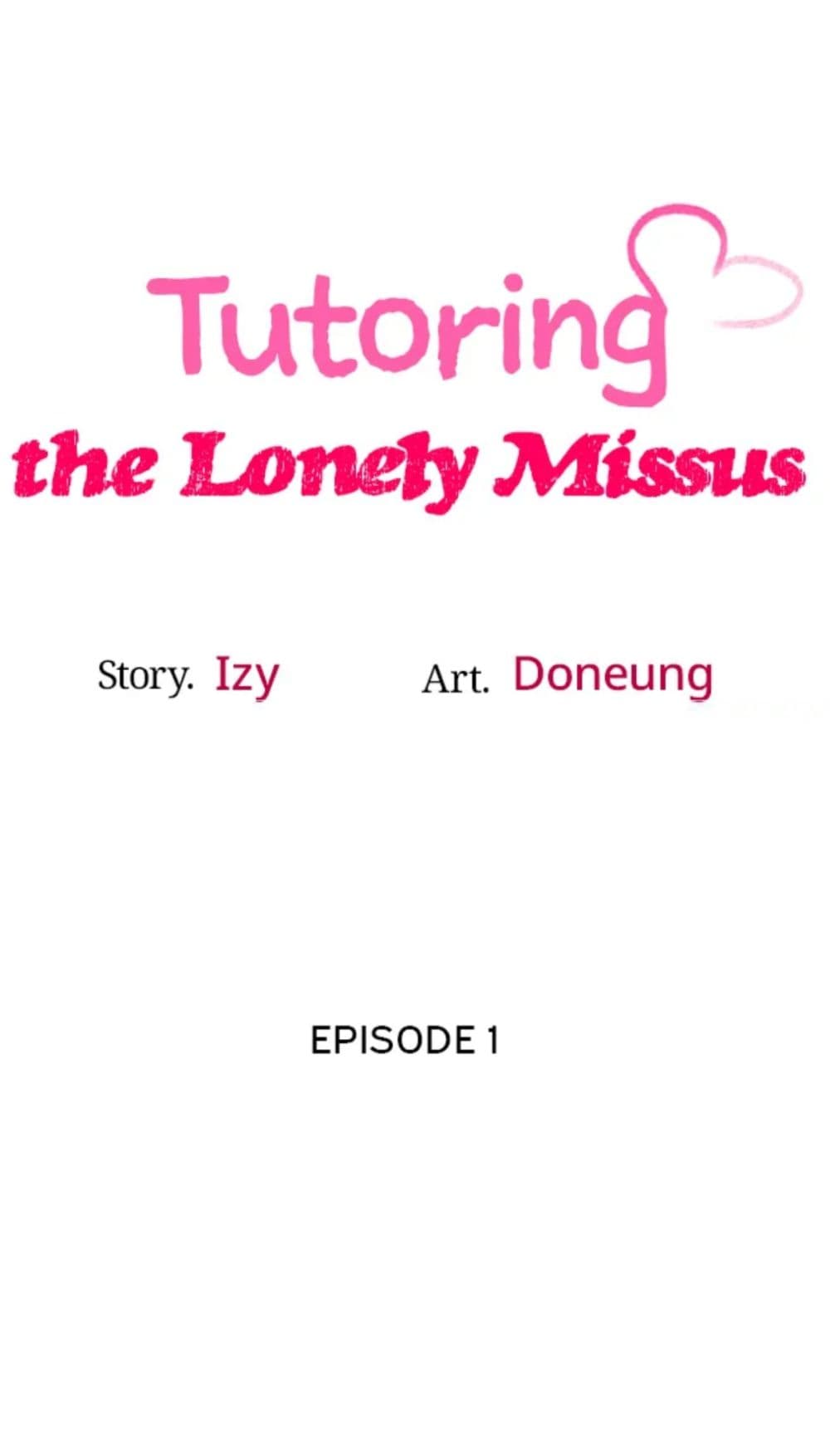 Tutoring the Lonely Missus 1-1