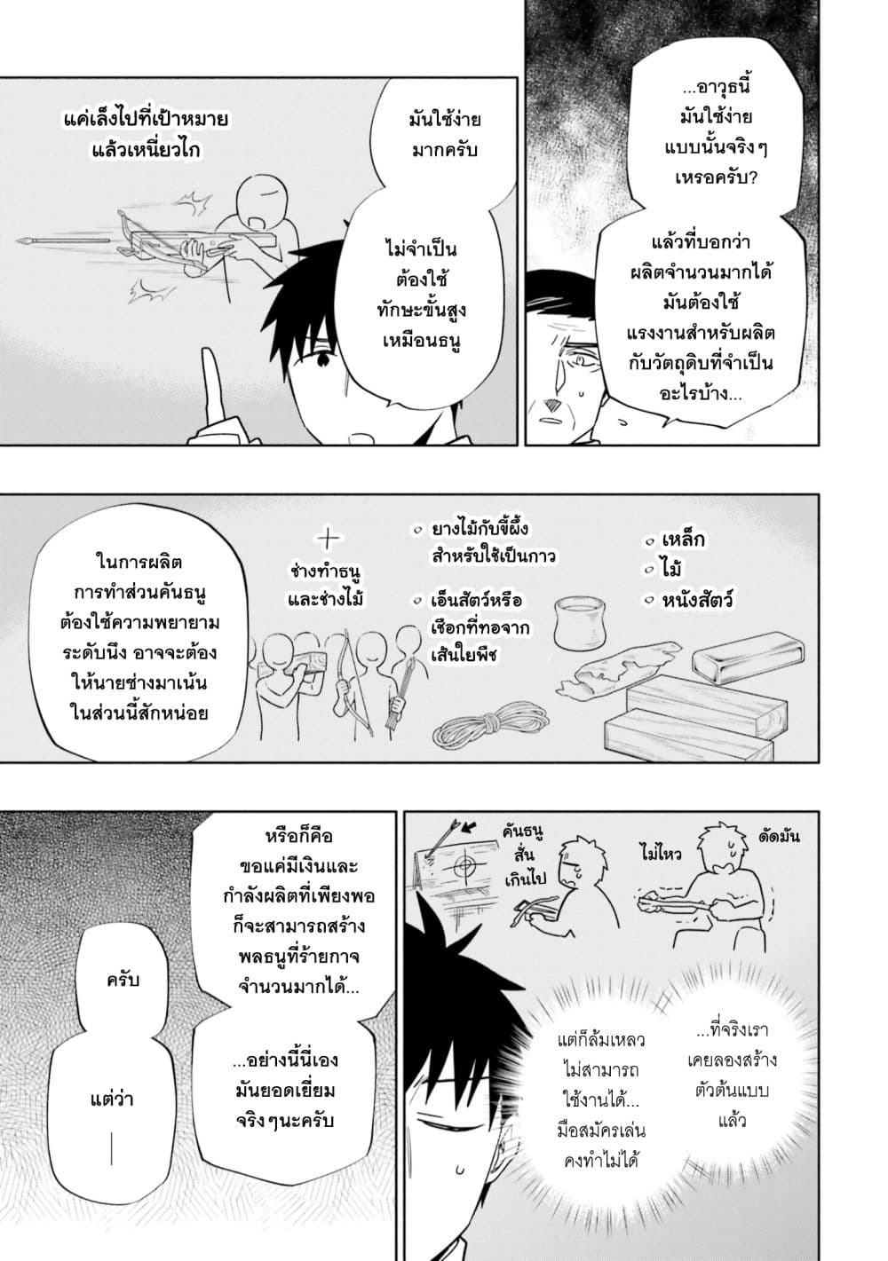 Takarakuji de 40-oku Atattandakedo Isekai ni Ijuu Suru ถูกหวย 4 พันล้านเลยเอาไปเปย์สาวในต่างโลก 57-แผนการสร้างอาวุธ