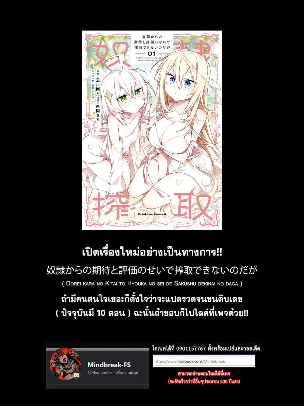 Dorei kara no Kitai to Hyouka no sei de Sakushu dekinai no daga 2-2
