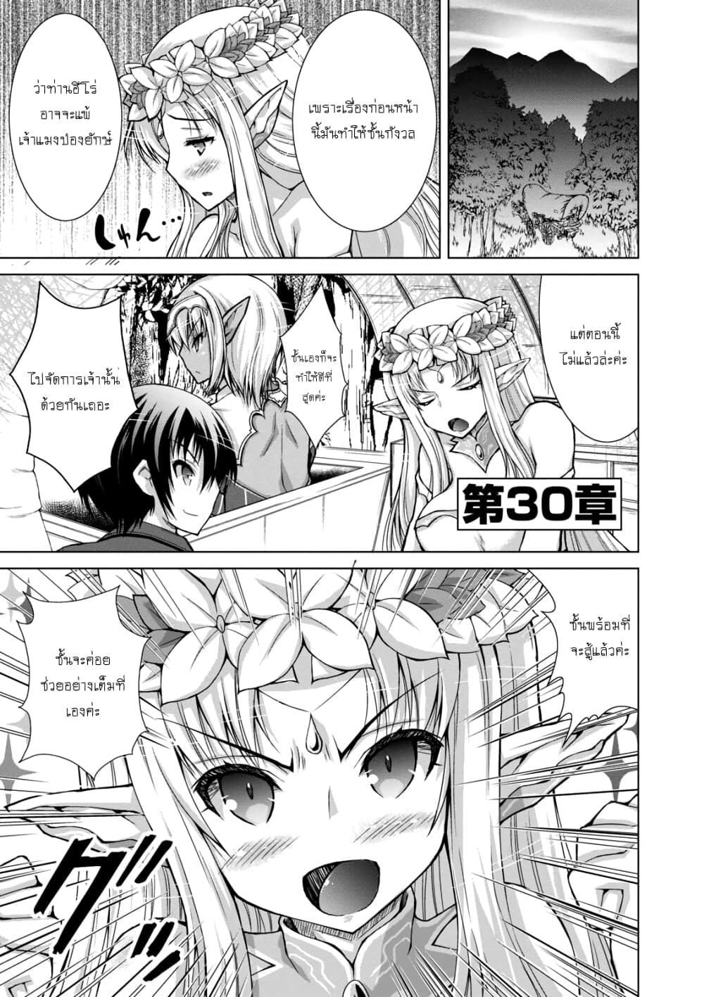 Gunota ga Mahou Sekai ni Tensei Shitara, Gendai Heiki de Guntai Harem o Tsukucchaimashita!? 30-30