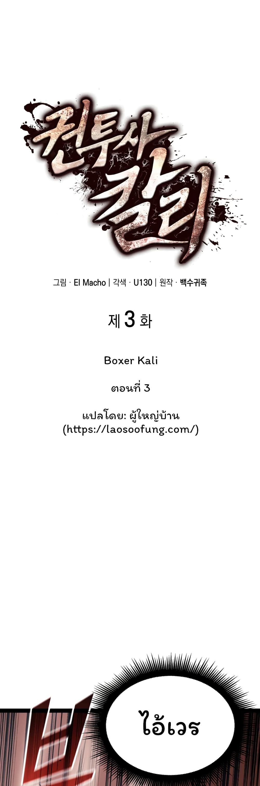 Boxer Kali 3-3