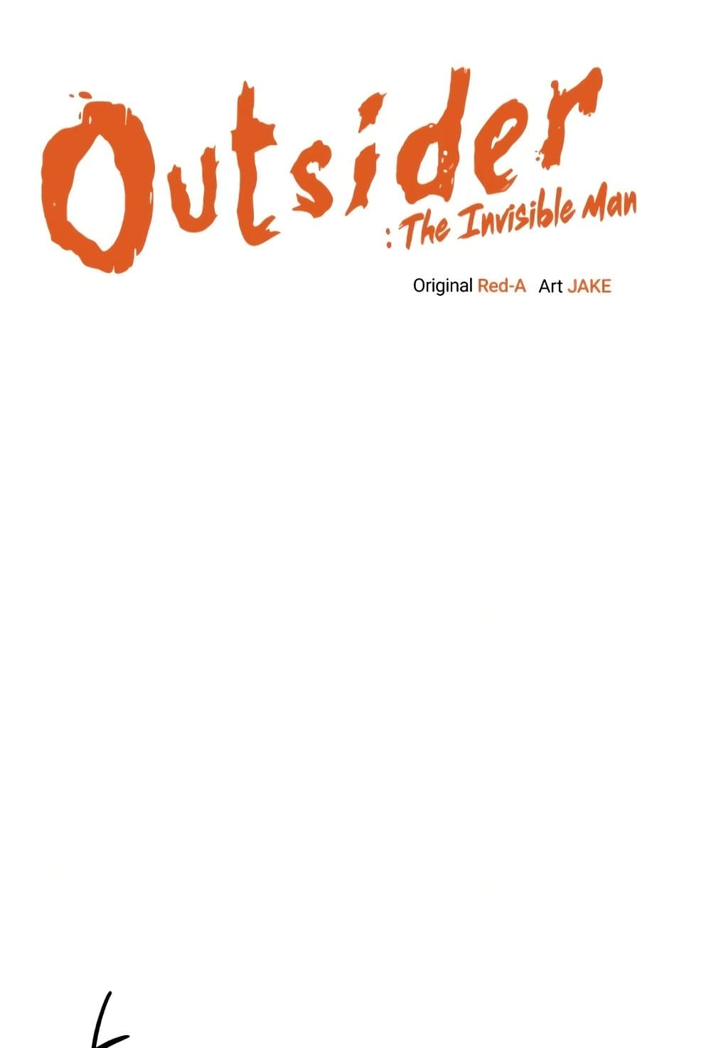 Outsider: The Invisible Man 30-30
