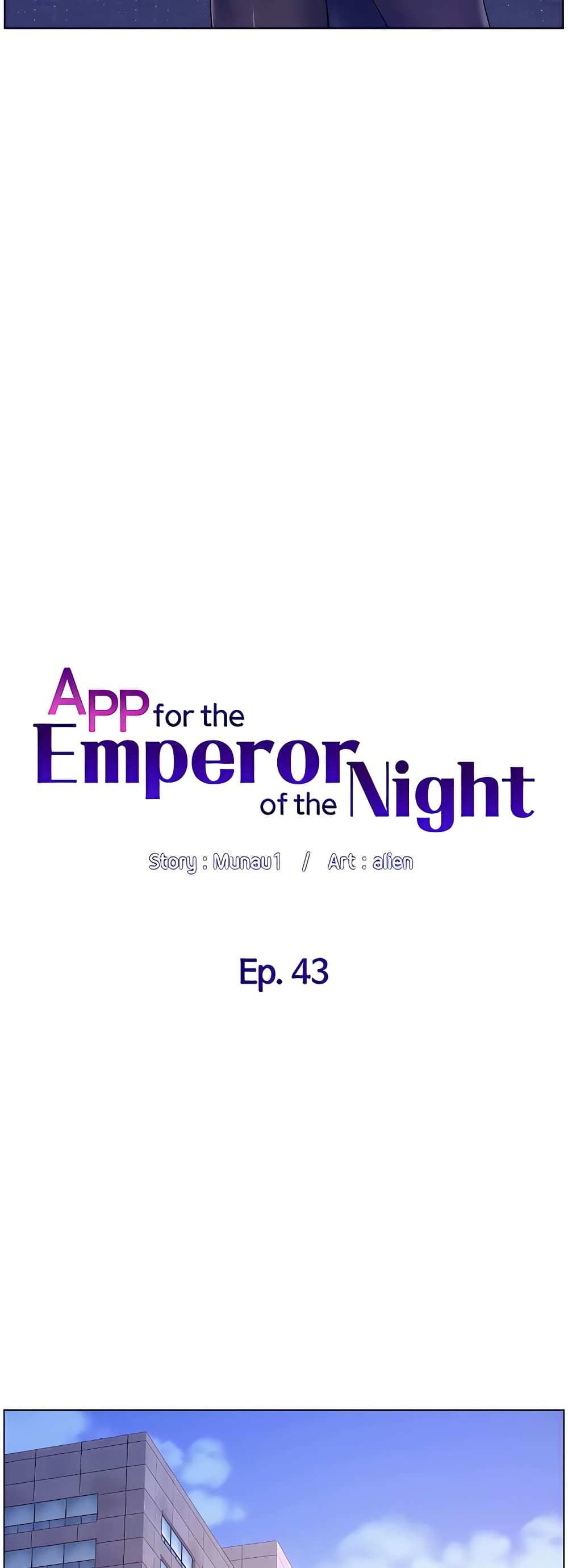 APP for the Emperor of the Night 43-43