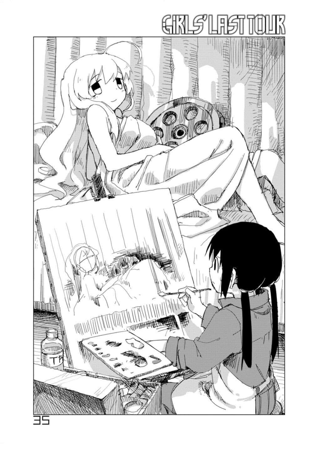 Shoujo Shuumatsu Ryokou 35-35