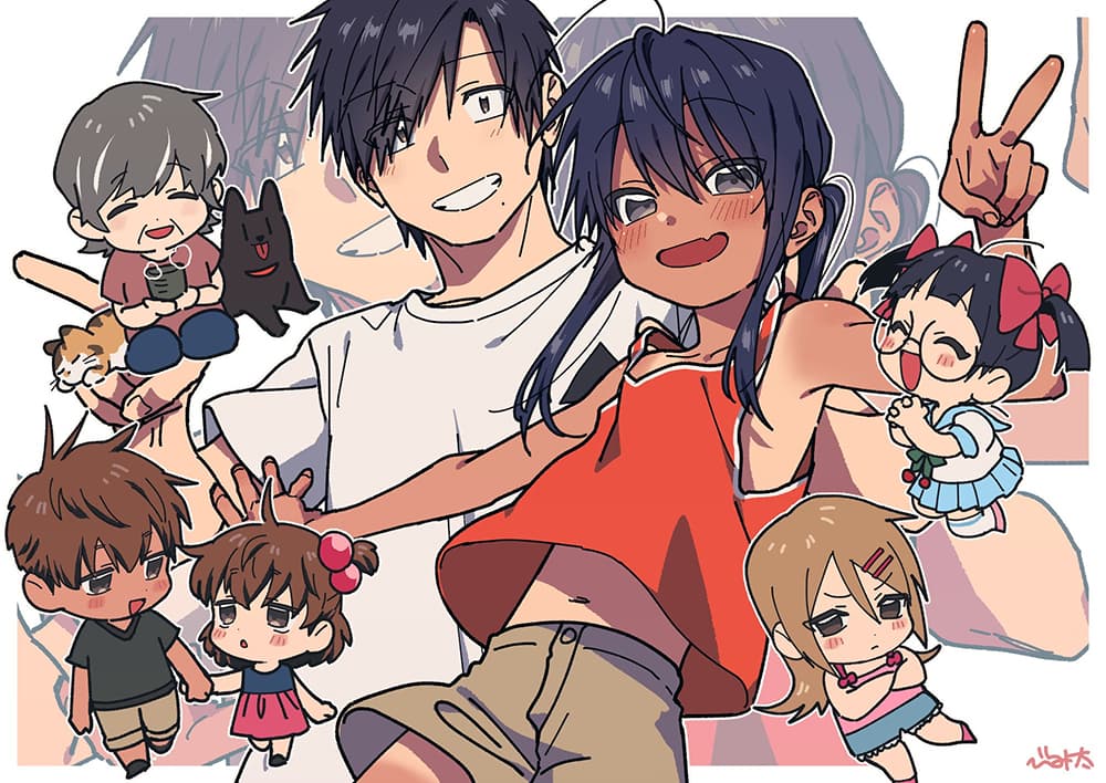 Inaka ni Kaeru to Yakeni Natsuita Kasshoku Ponytail Shota ga Iru 37.5-37.5