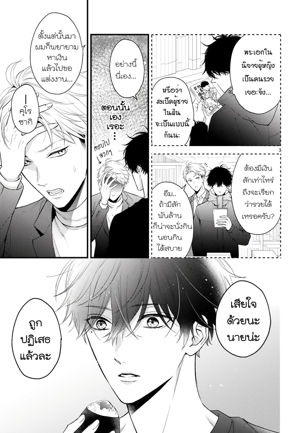 Kurosaki-san no Ichizu na Ai ga Tomaranai รักหมดใจของนายคุโรซากิ 2-ขาดการติดต่อกะทันหัน