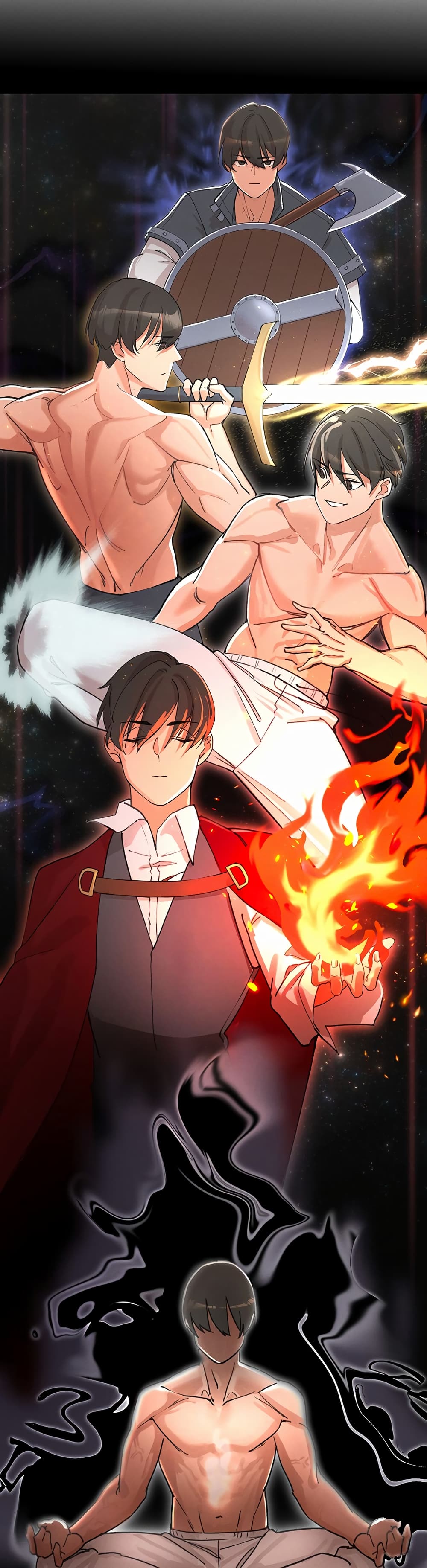 The Protagonist Gets Stronger When He Fucks the Female Hunter 1-1