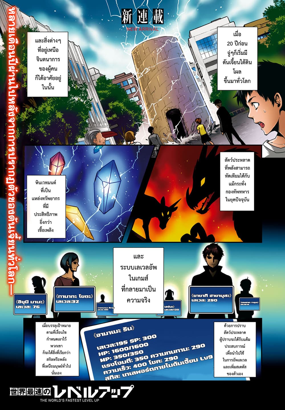 Sekai Saisoku no Level Up! 1-1