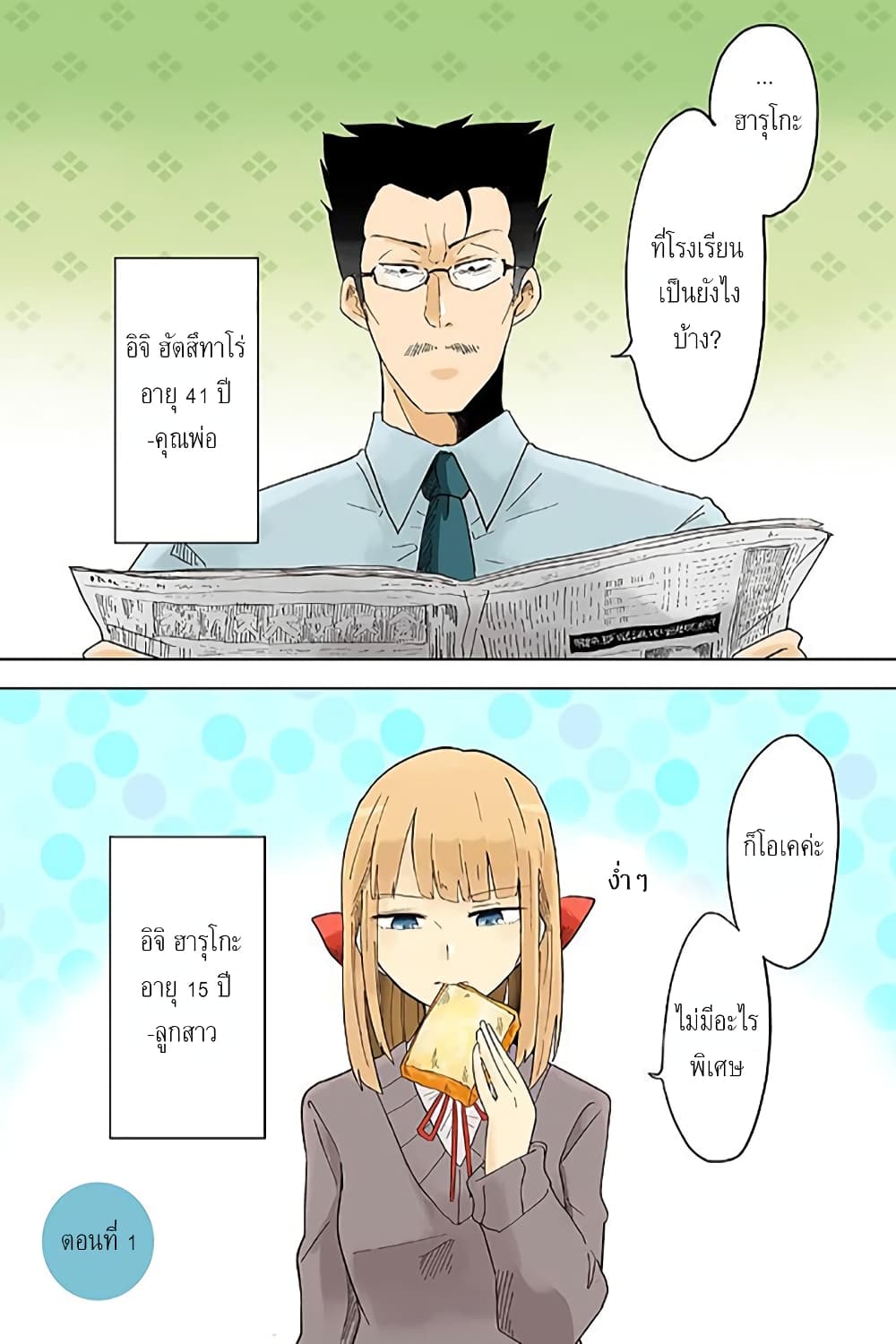 Iji-san Chiwa Sunao ni Narenai 1-วันครบรอบของครอบครัวอิจิ