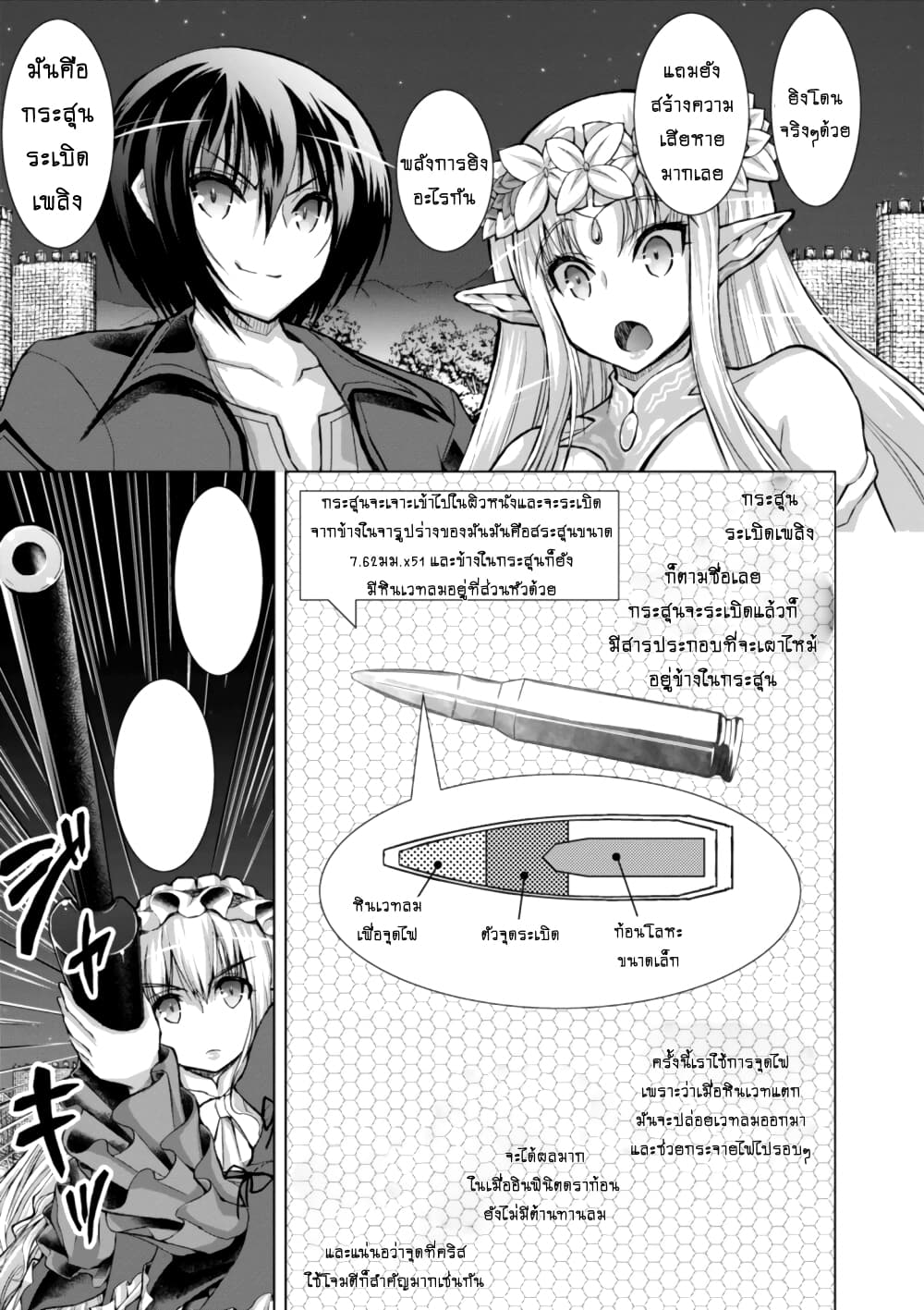 Gunota ga Mahou Sekai ni Tensei Shitara, Gendai Heiki de Guntai Harem o Tsukucchaimashita!? 41.1-41.1