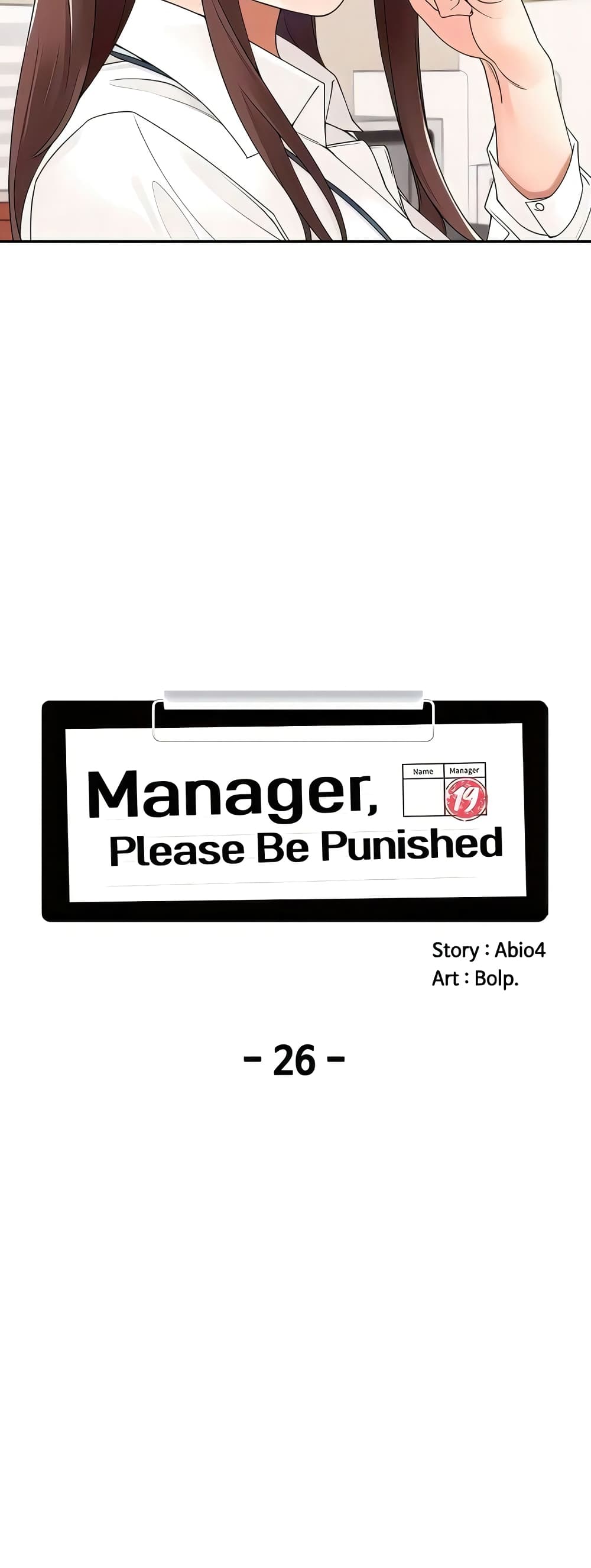 Manager, Please Scold Me 26-26