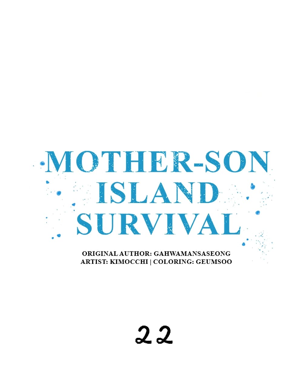 Mother-Son Island Survival 22-22