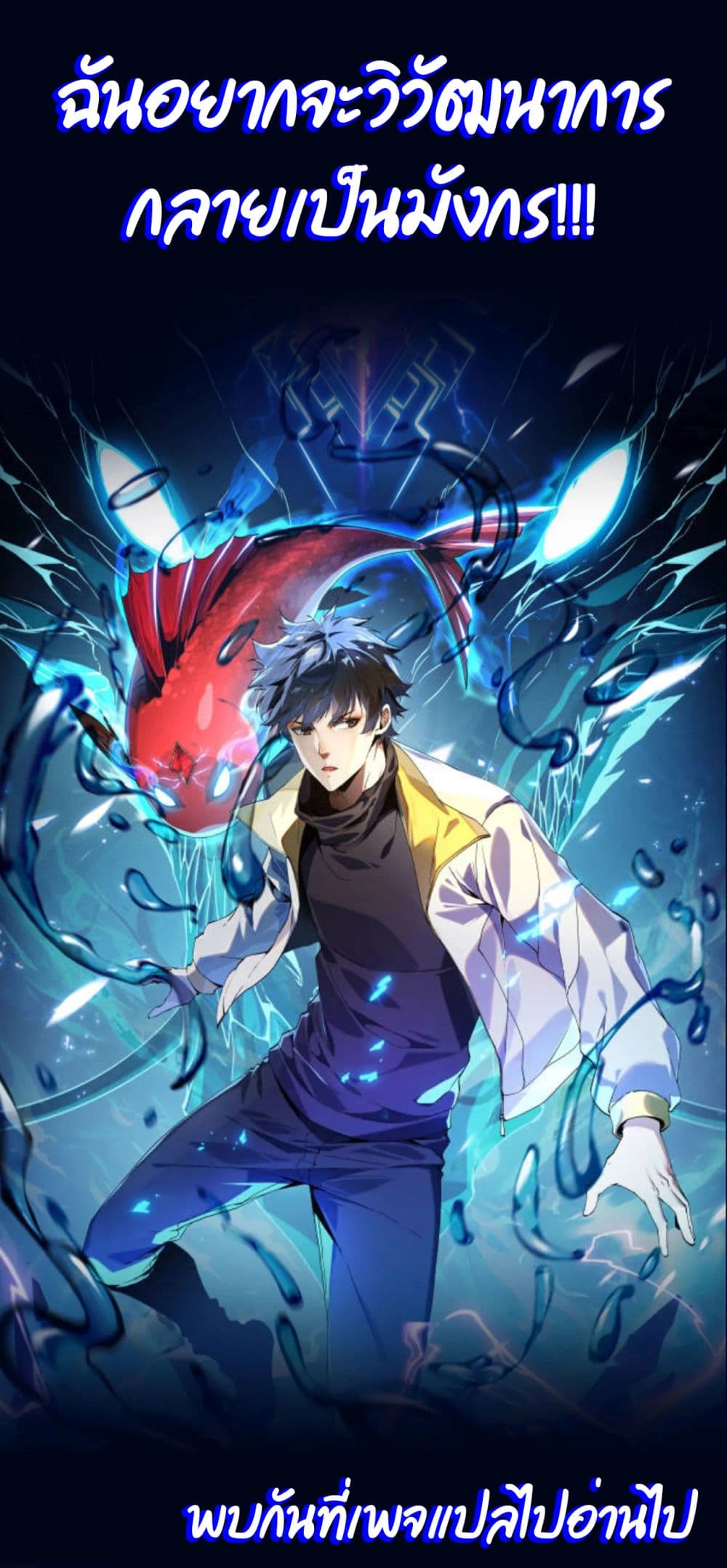 Start evolution from koi to dragon 0-0